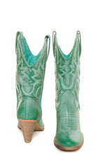 Very Volatile Denver Cowgirl Boot Aqua Blue | All Dec'd out