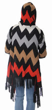Double Zero Chevron Sweater Cardigan with Hood | All Dec'd Out