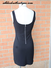 Double Zero | Sequin Black Body Dress