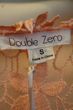 Double Zero | Salmon Floral Lace Cardigan