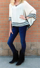 Double Zero Poncho Top Sand | All Dec'd Out