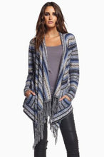 Elan Blue Sweater Cardigan with Pockets | All Dec'd Out