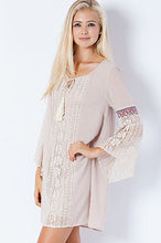 Entro | Woven Dress with Tassels - All Decd Out