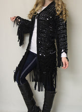Firmiana | Scarf Coat Black