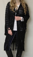 Firmiana | Scarf Coat Black