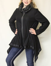 Firmiana | Zip Up Coat Red