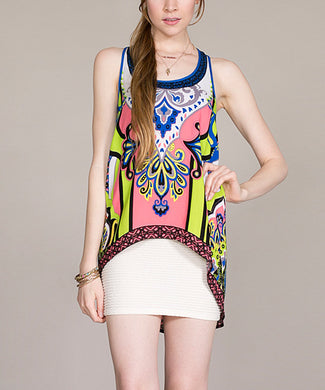 Flying Tomato | High Low Top Sleeveless