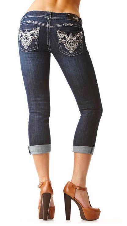 Grace in L.A. Ankle Cut Cropped Capri