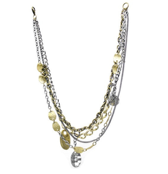 Treska Multi Strand Chain Necklace | All Dec'd Out