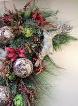 Custom Christmas Cross Wreath