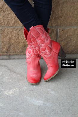Very Volatile | Denver Cowgirl Boots Red