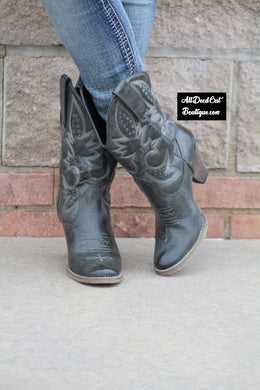 Very Volatile | Denver Cowgirl Boots Black/Grey