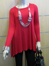 The Hanger | Tunic Top Red