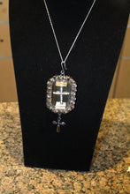 ADO | Shadow Box Cross Charm Pendant
