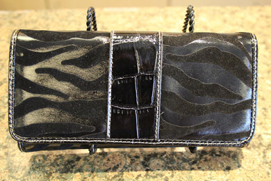 ADO | Black Zebra Trifold Wallet - All Decd Out