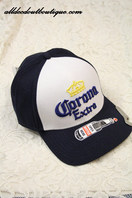 Corona Extra | Navy Blue and White Ball Cap