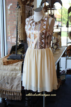 Double Zero | Sequin Dress Cream