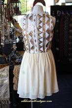 Double Zero | Sequin Dress Cream
