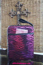 ADO | Pink Zebra and Black Embellished Bible Cover