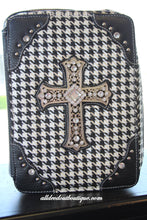 ADO | White and Black Embellished Bible Cover