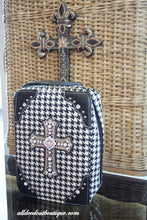 ADO | White and Black Embellished Bible Cover