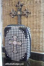 ADO | White and Black Embellished Bible Cover