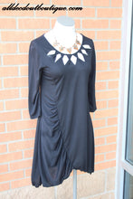 Lily | Dress with Cut Outs Black