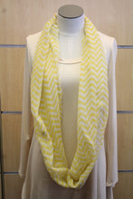 ADO | Infinity Yellow and White Chevron Scarf