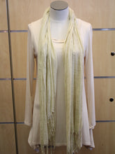ADO | Wrap Cream Fringe Scarf