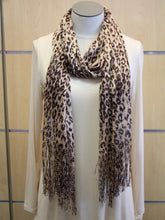 ADO | Wrap Brown Leopard Print Scarf