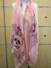 ADO | Wrap Light Pink Skull Scarf
