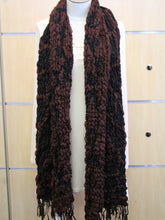 ADO | Wrap Burgundy and Black Winter Scarf