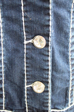 L.A. Idol | Dark Denim Jacket With Diamonds