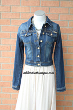 L.A. Idol | Jeweled Dark Denim Jacket