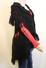 Lily | Crochet Vest Black