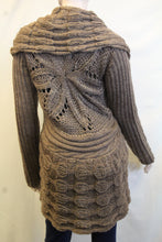 Lily | Crochet Mocha Sweater Cardigan