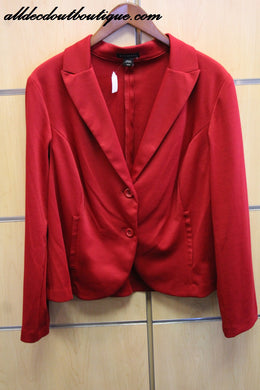 Metaphor | Dark Red Blazer