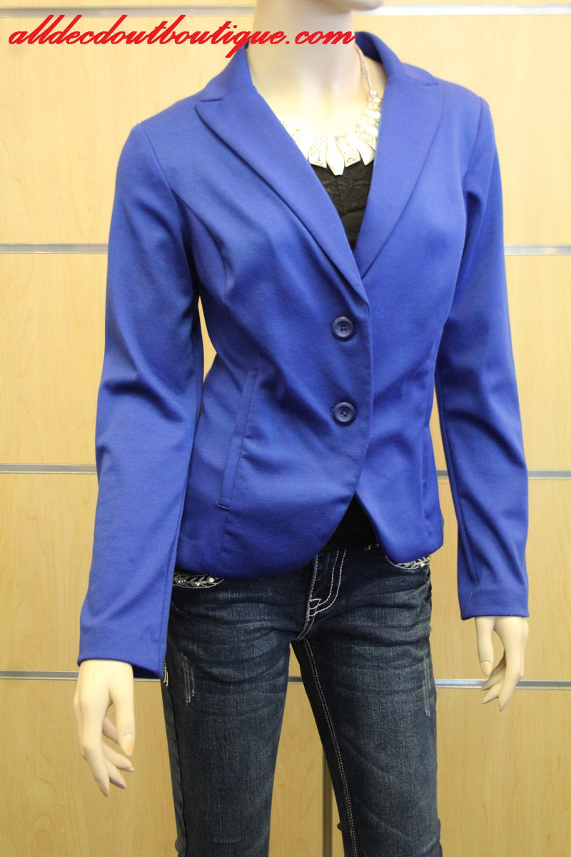 Metaphor Royal Blue Blazer