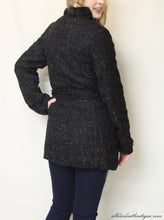 Moka Sport | Black Botton Up Jacket with Silver