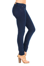 YMI Royalty For You Missy Hyper Twill Wanna Betta Butt Skinny Navy 