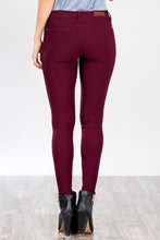YMI Royalty For You Missy Hyper Twill Wanna Betta Butt Skinny Maroon