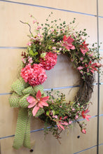 ADO | Hand-Made Custom Wreath Bright Pink - All Decd Out