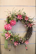 ADO | Hand-Made Custom Wreath Bright Pink - All Decd Out