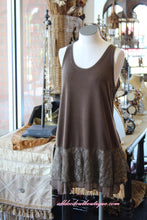 Pretty Angel | Lace Slip Dress Coffee