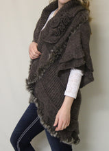 Angel 818 Fashion | Sweater Cardigan with Fur and Bow