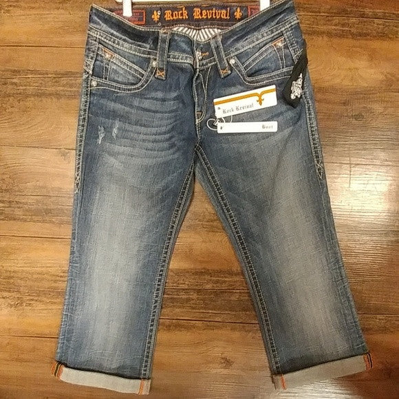 Rock revival capris clearance