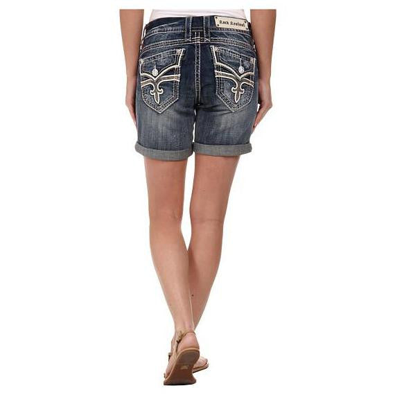 Rock Revival Luz Short Easy All Decd Out