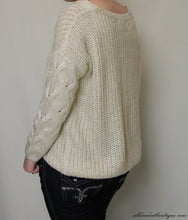 Ryu | Crochet Cream Sweater