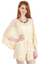 Ryu | Lace Romper Cream