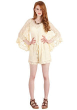 Ryu | Lace Romper Cream